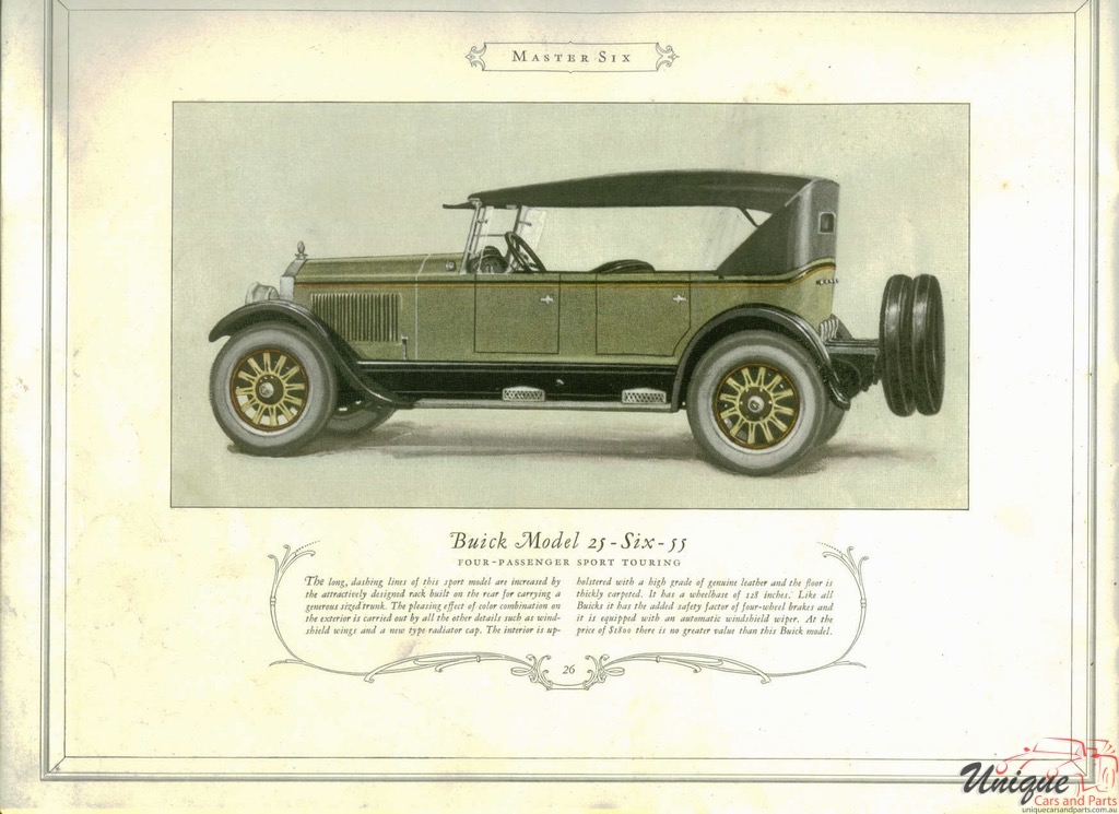 1925 Buick Prestige Brochure Page 19